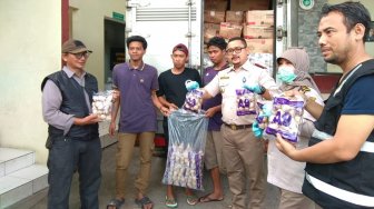 Tiga Ton Baso Ilegal dari Lampung Diamankan BKP Kelas II Cilegon