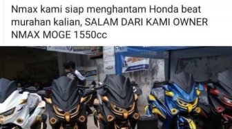 Merundung Pengguna Honda Beat, Pemilik Yamaha Nmax Ini Balik Dicaci Massal