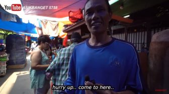 Gokil, Fasih Berbahasa Inggris, Penjual Soto Tangkar Ini Mendadak Viral