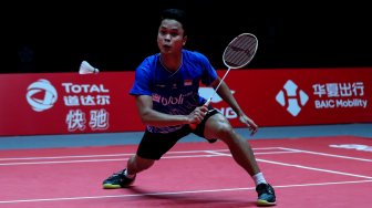 Melaju ke Final, Anthony  Ginting Klaim Tak Terpancing Strategi Chen Long