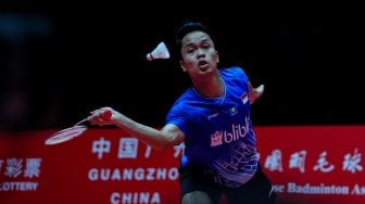 Anthony Siap Hadapi Momota di Final WTF 2019