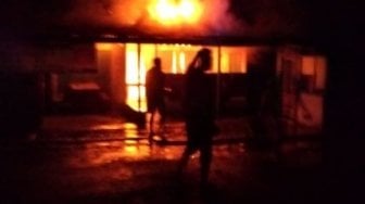 Ini Dugaan Warung Sate di Dusun Watuadeg Bisa Terbakar