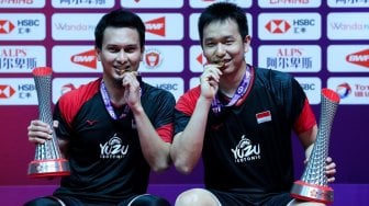 Legenda Bulutangkis Minta Atlet Muda Tiru Dedikasi Hendra / Ahsan