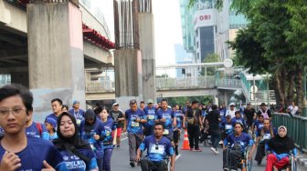 Ribuan Pelari Ramaikan BPJAMSOSTEK Relay Marathon