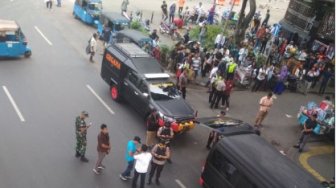 Suara Ledakan Dekat Masjid Istiqlal, Ada Tas Mencurigakan