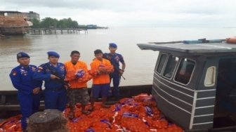 Polisi Gagalkan Penyelundupan 300 Karung Bawang Bombay di Bengkalis