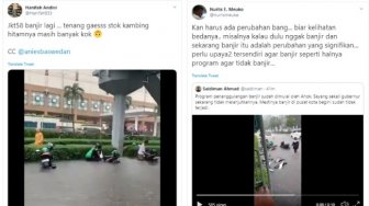 Jakarta Banjir Lagi, Warganet Sindir Anies: Stok Kambing Hitam Masih Banyak