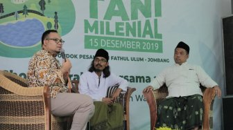 Kembangkan UKM di Usai Dini, Ponpes Ini Gelar Festival Santri Tani Milenial