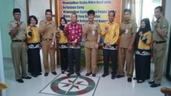 Pemkab Pelalawan Belajar Promosi Tenun ke Bengkalis