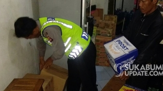 Polisi Grebek Warung Miras di Cikembang Sukabumi