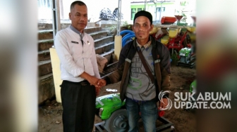 Distan Salurkan Bantuan Alsintan Kepada Kelompok Tani Sukabumi