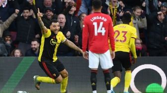 Kalah 0-2, Man United Dipermalukan Watford di Vicarage Road