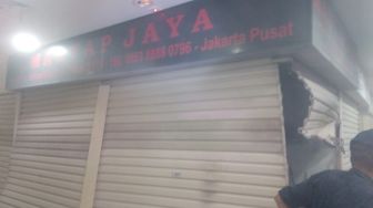 Toko Jam di Pasar Senen Terbakar, Diduga Korsleting Listrik