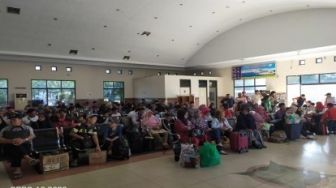 Libur Natal dan Tahun Baru, Pelabuhan Bengkalis Dipadati Penumpang