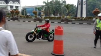 Libur Natal, Presiden Joko Widodo Sempatkan Naik Motor ke Sini