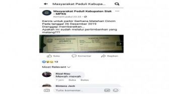 Viral Parkir Nobar Gerhana Matahari Cincin Mahal, Kominfo Siak: Hoax