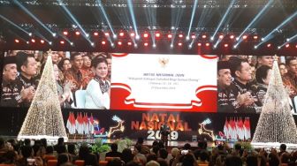 Perayaan Natal 2019, Jokowi: Ada yang Coba Ganggu Kedamaian Antar Umat