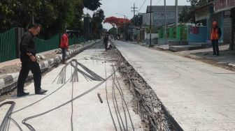 Lakukan Sidak, DPRD Blitar Sebut Lima Proyek Pembangunan Berjalan Lamban