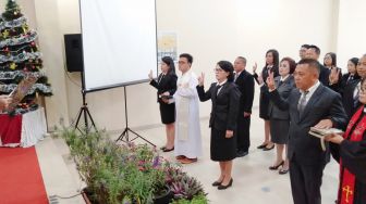 14 Anggota Panwascam se-Kota Tomohon resmi dilantik