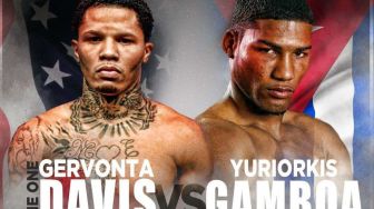 Tinju Dunia: Video Detik-Detik Gervonta Davis Pukul KO Yuriorkis Gamboa