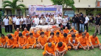 Sepanjang 2019, Polresta Denpasar Ungkap 413 Kasus Narkoba