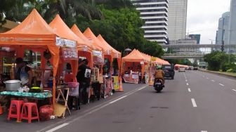 Pesta Tahun Baru 2020 di Sudirman - Thamrin Jakarta Sudah Terasa