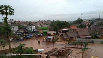 Underpass Padalarang Terendam Banjir, Tiga Kampung Diterjang Air Bah