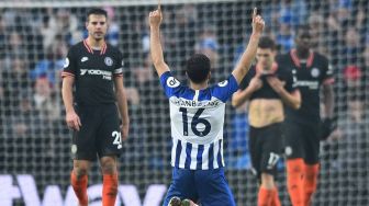 Winger Iran Kembali Bikin Gol, Chelsea Tertahan di Markas Brighton