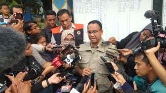 Ketinggian di Pintu Air Manggarai Capai 750 cm, Anies: Hampir Normal