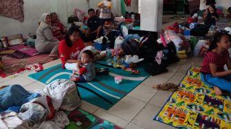 Korban Banjir Jakarta di IKPN Butuh Bantuan Popok hingga Baju Anak-anak