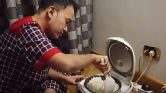 Liburan ke Italia, Ruben Onsu Rela Bawa Rice Cooker Demi Betrand Peto