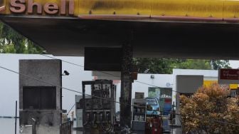 Begini Kondisi Terkini SPBU Shell Daan Mogot Usai Terbakar