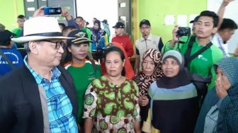 Tinjau Korban Banjir Bandang di Cipanas Lebak, Ini Kata Wahidin Halim