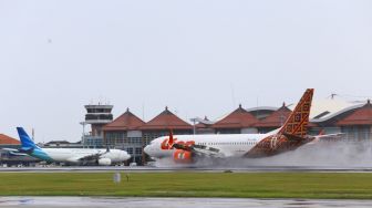 Cuaca Ekstrem, Bandara Ngurah Rai Pastikan Kesiapan Fasilitas Infrastruktur