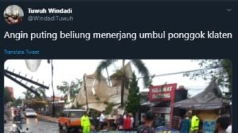 Wisata Umbul Ponggok Tutup Sementara Usai Diterjang Angin Puting Beliung