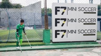 Semangat Garuda INAF saat Berlatih di Lapangan Baru