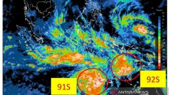 Meski Siklon Tropis Goni Jauhi Indonesia, BNPB Imbau Masyarakat Waspada