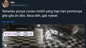 Kreatif Abis, 4 Cara Promosi Cuci Mobil Ini Bikin Pembacanya Kesal