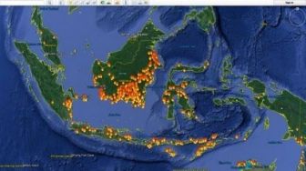 Belasan Titik Panas Kepung Riau, BMKG Peringatkan Ancaman Karhutla