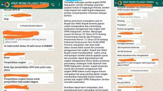 Beredar Obrolan Group Pejabat Jember Bahas Panggil Paksa dan Sita Dokumen