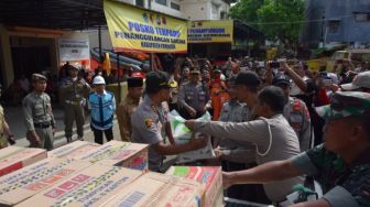 Polres Pamekasan Siapkan Posko dan Bantuan Logistik