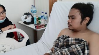 Sopir Ojol Korban Alfamart Ambruk, Kini Bingung Bayar Biaya Rumah Sakit