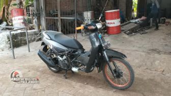 Viral Kawin Silang Motor Nyeleneh, Kepala Honda Grand Bodi Yamaha Nmax