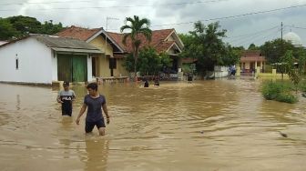 Kali Bogem Meluap, Ratusan Rumah di Desa Bojonegara dan Margagiri Terendam