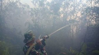 Polisi Selidiki Kebakaran Lahan di Bengkalis