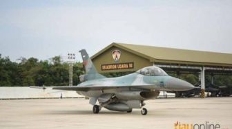 TNI AU Terbangkan Empat Pesawat F-16 Amankan Wilayah Natuna