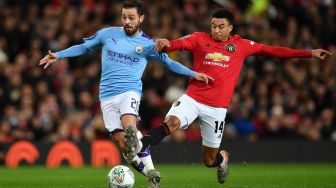 Manchester United Jadi Bulan-bulanan Manchester City di Old Trafford