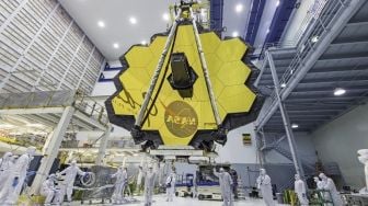Perdana, Teleskop Luar Angkasa James Webb Berlatih Melacak Asteroid