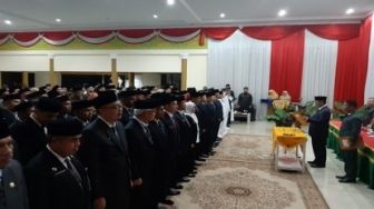 Bupati Mursini Ganti 11 Kepala UPTD Kesehatan di Kuansing