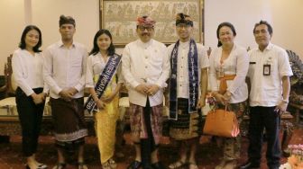 Wagub Berikan Dukungan Duta Bali di Pemilihan Putra Putri Wisata